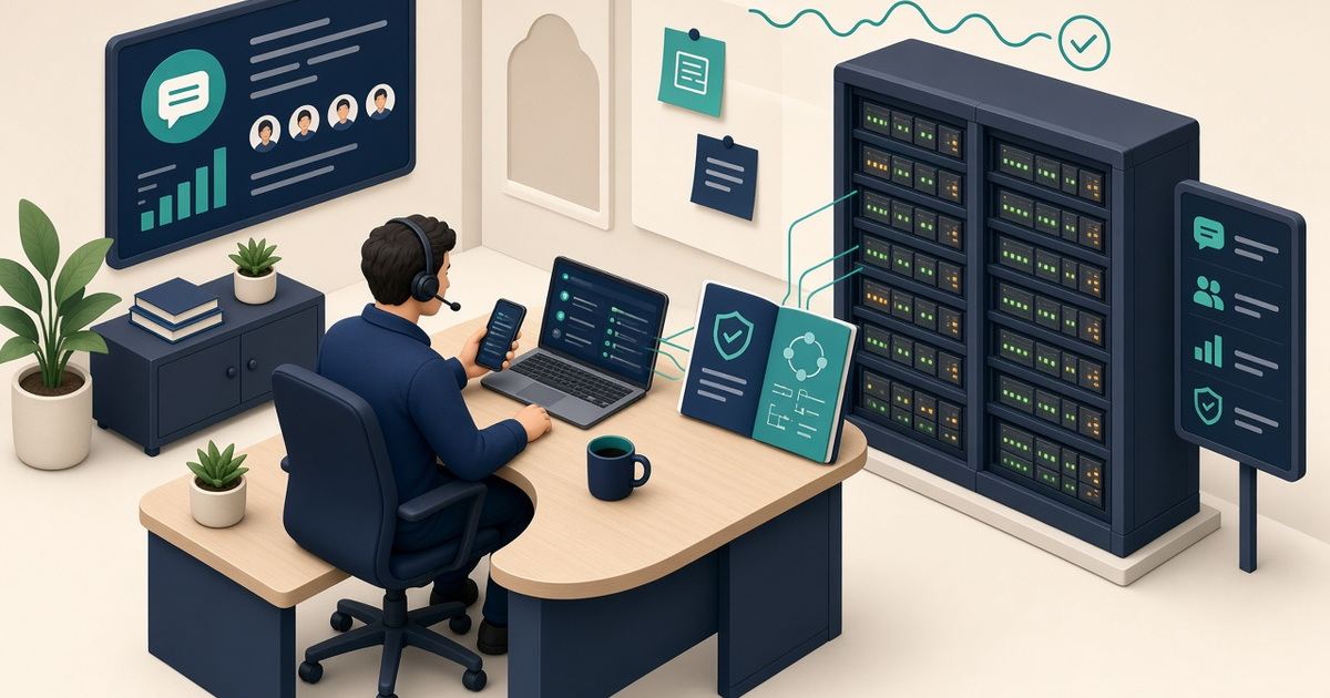 Featured illustration for Android App: How to train support staff