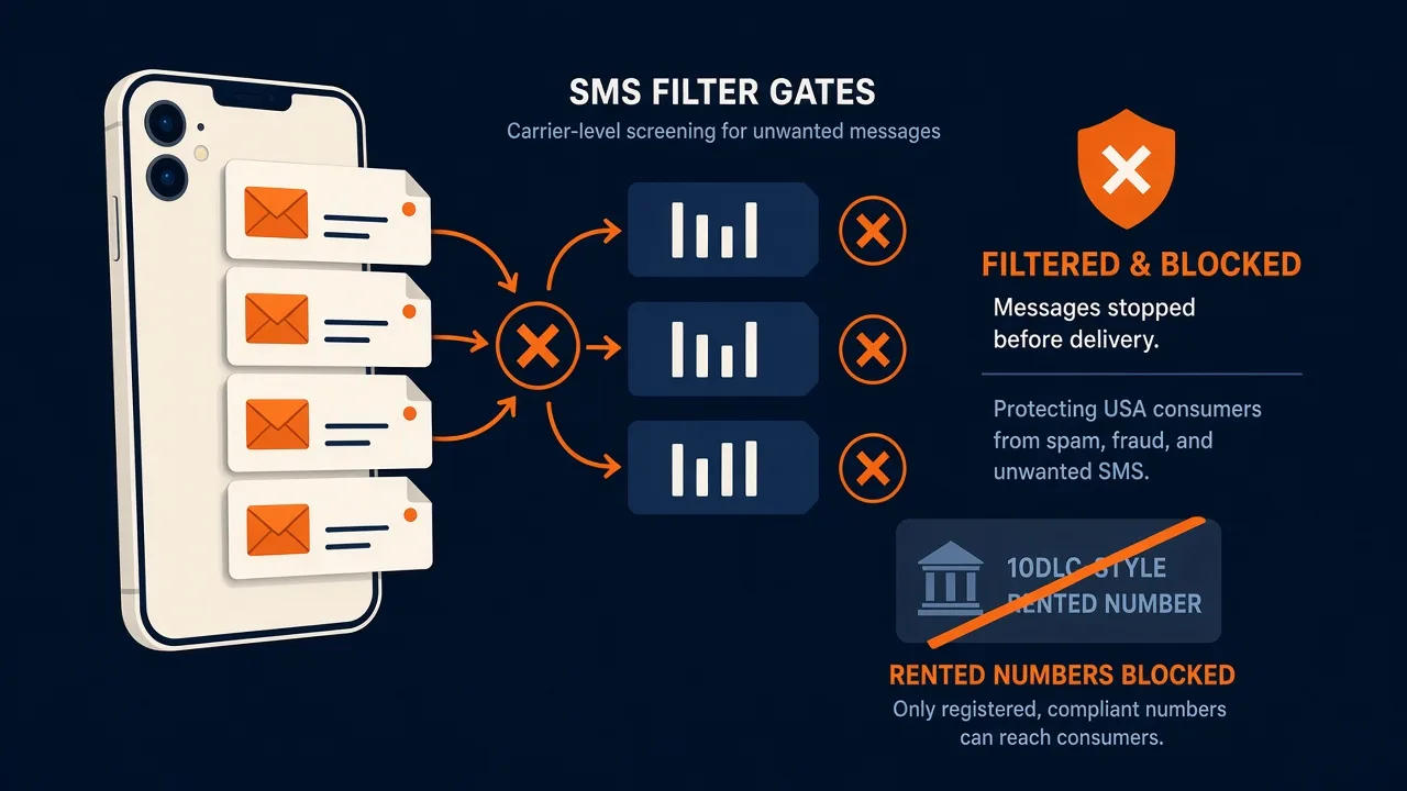 Featured illustration for Android SMS Gateway in USA: Common failures