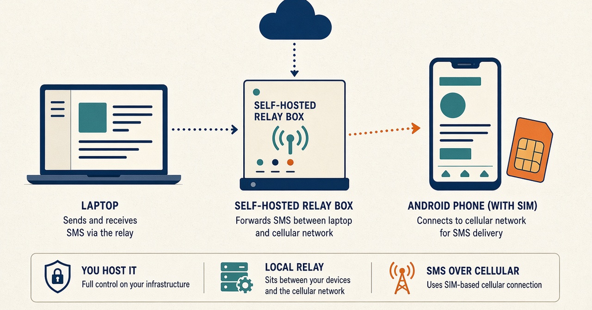 Featured illustration for Android SMS Gateway Open Source: SMSGate Explained