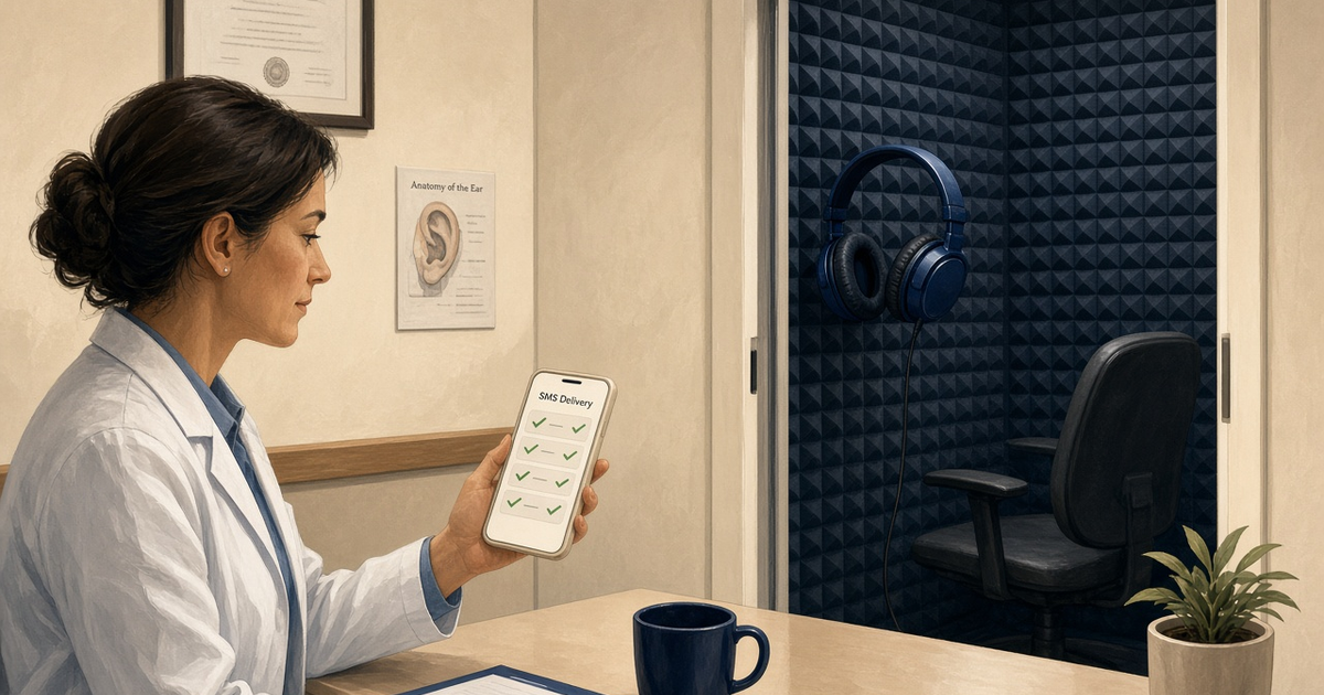 Featured illustration for Android SMS Gateway Scenario 1538: Clinics delivery reports in practice
