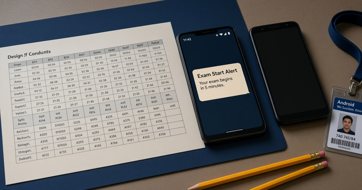 Featured illustration for Android SMS Gateway Scenario 868: Edtech multi-device failover in practice