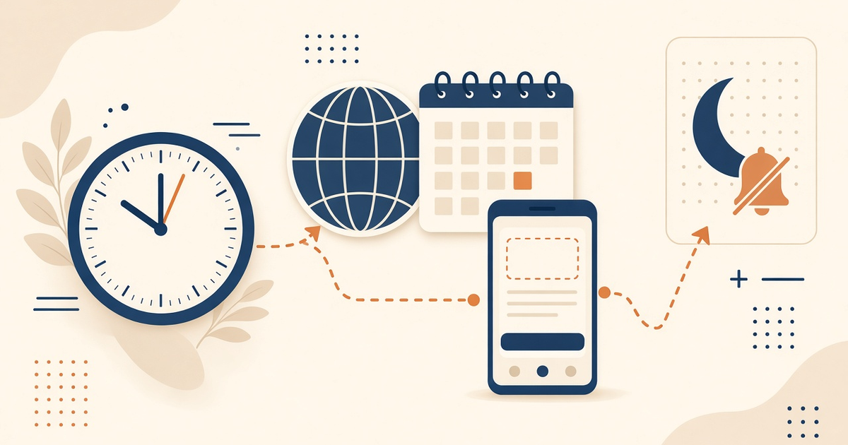 Featured illustration for Android SMS Gateway scheduled SMS: Best practices