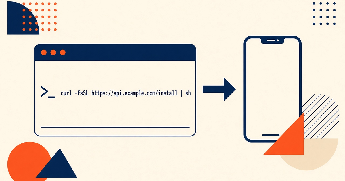 Featured illustration for cURL: Send SMS with an Android SMS Gateway API
